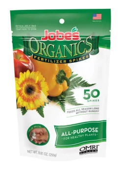 Jobe's Organic Spikes All Purpose Plant Food 50 pk