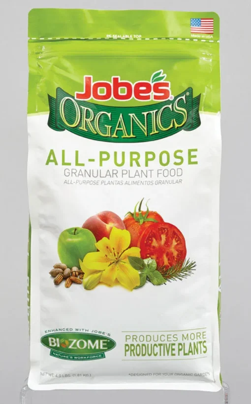 Jobe's Organics All Purpose Granules Organic Plant Food 4 lb. (Pack of 6)