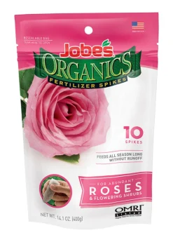 Jobe's Organics Organic Spikes Roses Root Feeder 14.1 oz