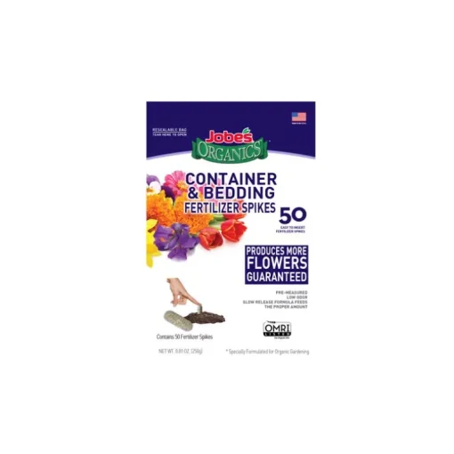 Jobe's Organics Organic Spikes Container & Bedding Plant Food 0.55 lb