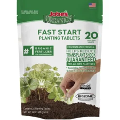 Jobe's Organics Tablets Organic Plant Food 20 pk