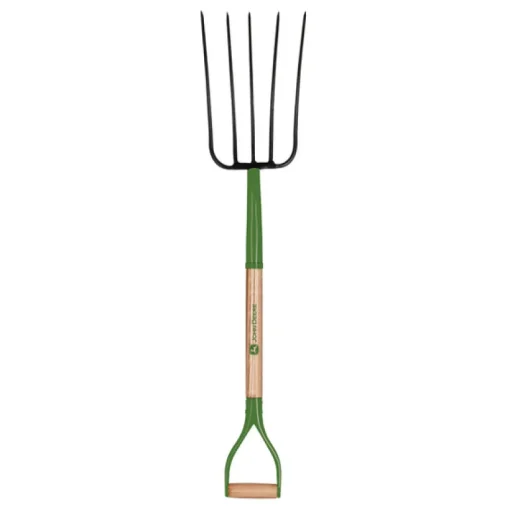 John Deere Forged Steel 5 Tine Compost Fork 48 in. L x 9 in. W