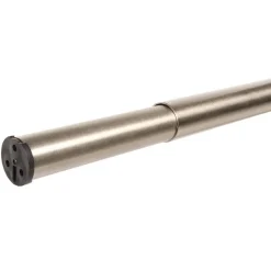 John Sterling Pro HD 72 L x 1-1/4 in. Dia. Adjustable Brushed Nickel Steel Heavy Duty Closet Rod
