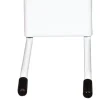 John Sterling Powder Coat Black/White Heavy-Duty Steel Tap Mount Double Peg 35 lbs.