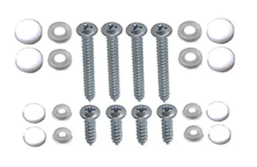 John Sterling Pro HD 1-1/4 in. L X 1-1/4 in. D Powder Coated Steel Closet Hardware
