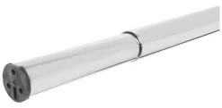 John Sterling Pro HD 72 in. L X 1-1/4 in. D Adjustable Polished Chrome Steel Heavy Duty Closet R
