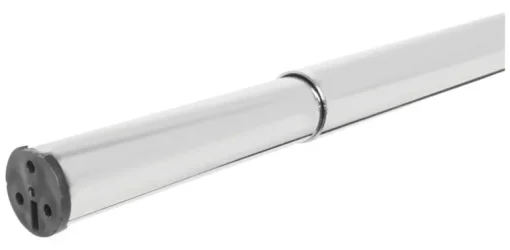 John Sterling Pro HD 72 in. L X 1-1/4 in. D Adjustable Polished Chrome Steel Heavy Duty Closet R