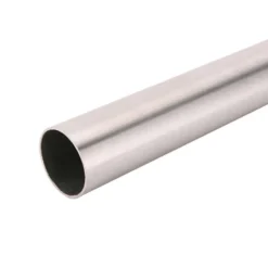 John Sterling Pro HD 96 in. L x 1-3/8 in. Dia. Brushed Nickel Steel Heavy Duty Closet Rod (Pack of 4)