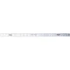 Johnson 48 in. L X 2 in. W Aluminum Heavy Duty Straight Edge SAE