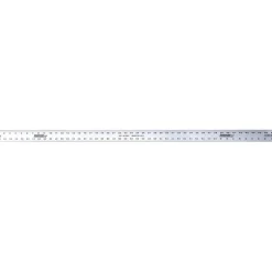 Johnson 48 in. L X 2 in. W Aluminum Heavy Duty Straight Edge SAE