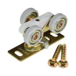 Johnson Hardware White Nylon/Rubber Door Hanger Kit
