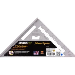 Johnson Johnny Square 7 in. L Aluminum Professional Rafter Square