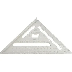 Johnson Johnny Square 7 in. L Aluminum Professional Rafter Square