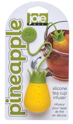 Joie 10080 7 X 0.25 X 1 Yellow & Green Pineapple Tea Infuser