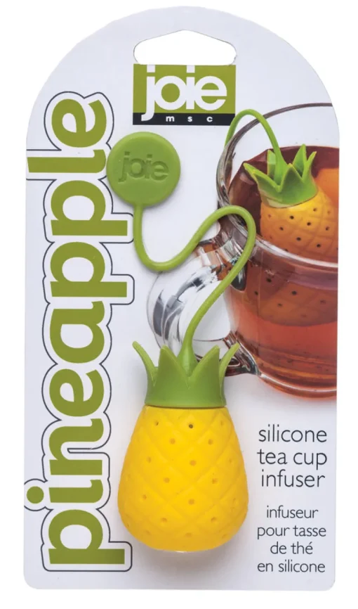Joie 10080 7 X 0.25 X 1 Yellow & Green Pineapple Tea Infuser