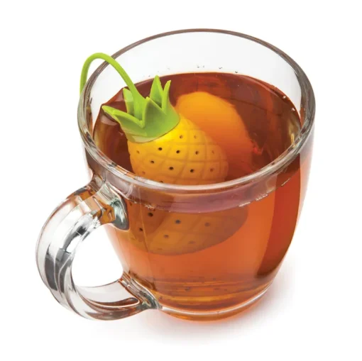 Joie 10080 7 X 0.25 X 1 Yellow & Green Pineapple Tea Infuser