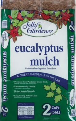 Jolly Gardener Natural Eucalyptus Mulch 2 cu. ft. Volume
