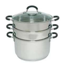 Joyce Chen Silver 6 qt. Food Steamer (Pack of 2)