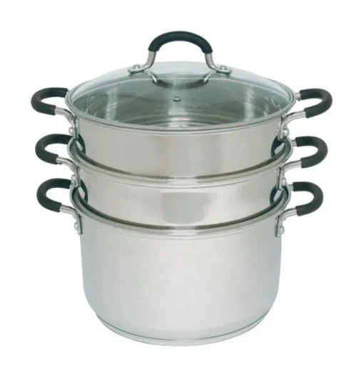 Joyce Chen Silver 6 qt. Food Steamer (Pack of 2)