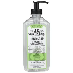 J.R. Watkins Aloe and Green Tea Scent Liquid Hand Soap 11 (Pack of 6)