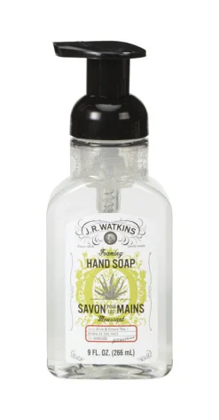 J.R. Watkins Aloe and Green Tea Scent Foam Hand Soap 9 (Pack of 6)
