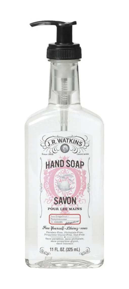 J.R. Watkins Grapefruit Scent Liquid Hand Soap 11 (Pack of 6)