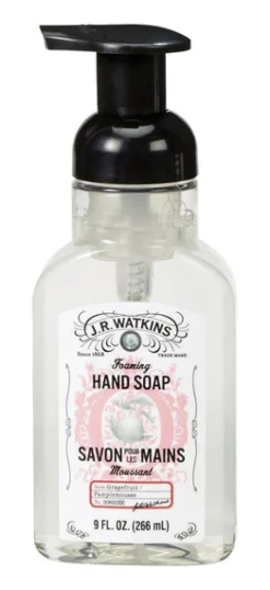 J.R. Watkins Grapefruit Scent Foam Hand Soap 9 (Pack of 6)