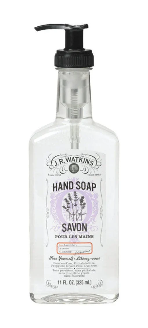 J.R. Watkins Lavender Scent Liquid Hand Soap 11 (Pack of 6)