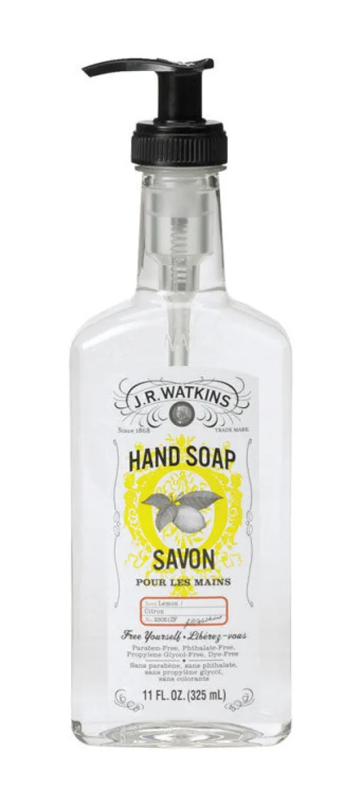 J.R. Watkins Lemon Scent Liquid Hand Soap 11 (Pack of 6)