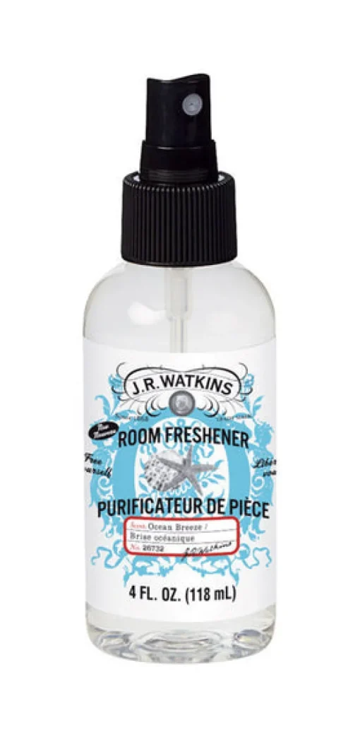 J.R. WATKINS Natural Ocean Breeze Scent Air Freshener 4 fl. oz. (Pack of 6)