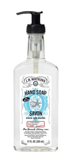 J.R. Watkins Ocean Breeze Scent Liquid Hand Soap 11 (Pack of 6)