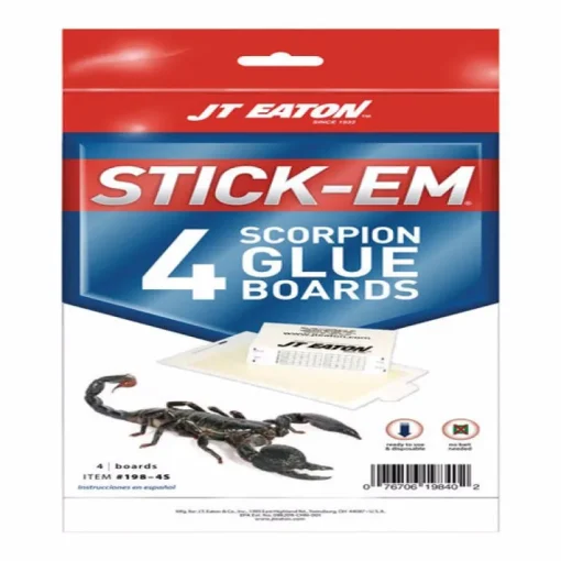 JT Eaton Stick-Em Glue Board 4 pk (Pack of 24)