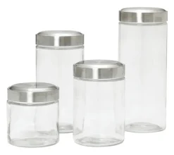 Kamenstein Clear Food Storage Container Set 4 pk