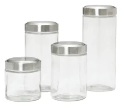 Kamenstein Clear Food Storage Container Set 4 pk