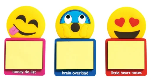 Kaomoji Emoji Magnetic Sticky Notes 1 pk