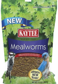 Kaytee Assorted Species Songbird Dried Mealworm Wild Bird Food 17.6 oz.