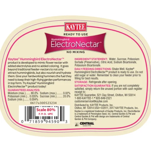 Kaytee Electronectar Hummingbird Water Nectar 16 fl. oz.