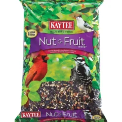 Kaytee Nut & Fruit Blend Songbird Nut & Fruit Wild Bird Food 5 lb (Pack of 6)