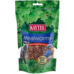 Kaytee Robin Wild Bird Food Dried Mealworm 3.5 oz. (Pack of 6)