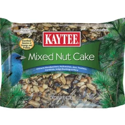 Kaytee Songbird Shelled Peanuts Mixed Nut Cake 2.13 lb