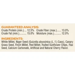 Kaytee Wild Finch Blend Songbird Millet Wild Bird Food 3 lb