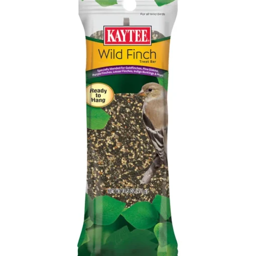 Kaytee Wild Finch Treat Bar Songbird Hulled Sunflower Seed Energy Treat Bar 14.5 oz