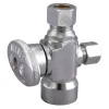 Keeney 1/2 in. FIP in. X 3/8 in. Brass Shut-Off Valve