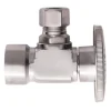 Keeney 1/2 in. FIP in. X 3/8 in. Compression Brass Shut-Off Valve