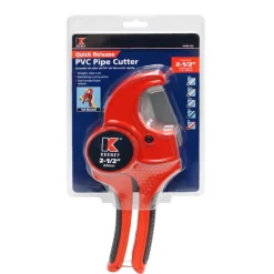 Keeney 2-1/2 Pvc Pipe Cutter Red 1 Pk