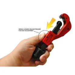 Keeney 1-1/4 Tube Cutter Red 1 pk (Pack of 6)