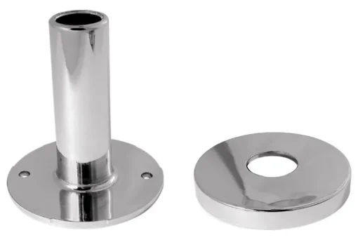 Keeney Chrome Plated Flange and Tube 1/2 in. for PEX, CPVC & Copper