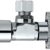 Keeney FIP Compression Brass Oval Handle Angle Stop Valve