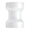 Keeney Insta-Plumb 1-1/2 in. Dia. White Plastic Straight Coupling