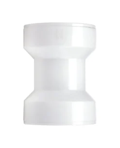 Keeney Insta-Plumb White Plastic Push Connection Straight Coupling 3-3/4 H x 1-1/2 Dia. in.